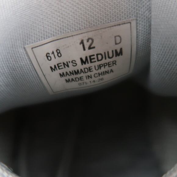 OrthoFeet Shoes Mens 12 Athletic Sneaker Edgewater Casual Trainer Comfort Grey